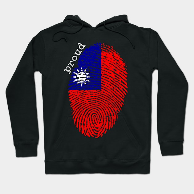 Taiwan flag Hoodie by Shopx